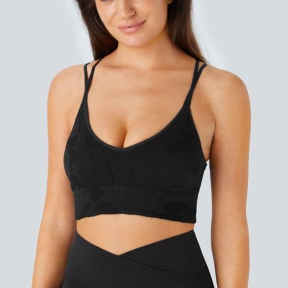 Black Halara Sports Bra - Picture 2 of 3